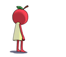 Tsugaru Ringo-chan Sticker2 sticker #8164597