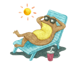 Happy Hibernation Family sticker #8165100