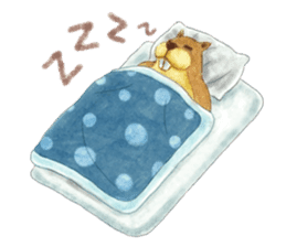 Happy Hibernation Family sticker #8165119