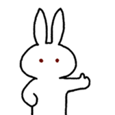 Tabuna usagi sticker #8166228