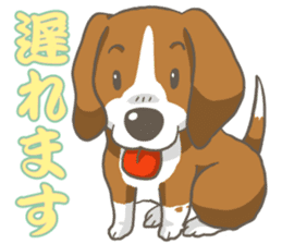 Wanko-Biyori Vol.2 Beagle sticker #8166539