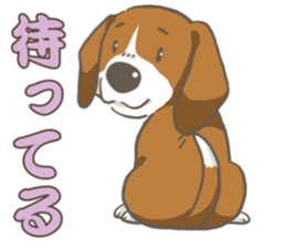 Wanko-Biyori Vol.2 Beagle sticker #8166540