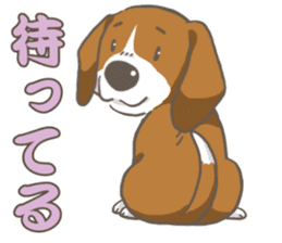 Wanko-Biyori Vol.2 Beagle sticker #8166540
