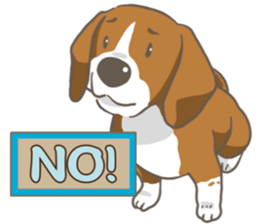Wanko-Biyori Vol.2 Beagle sticker #8166547