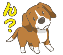 Wanko-Biyori Vol.2 Beagle sticker #8166552