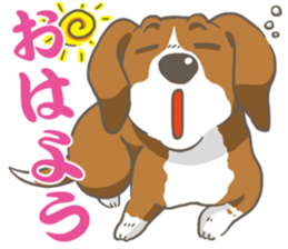 Wanko-Biyori Vol.2 Beagle sticker #8166554