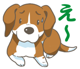 Wanko-Biyori Vol.2 Beagle sticker #8166563