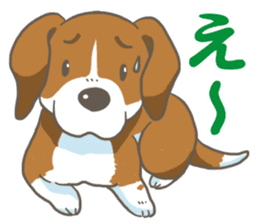 Wanko-Biyori Vol.2 Beagle sticker #8166563