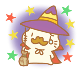 The halloween party of hamster king !! sticker #8167004