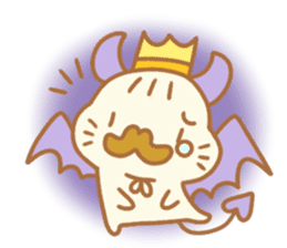 The halloween party of hamster king !! sticker #8167005