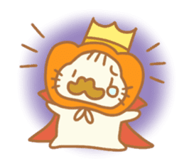 The halloween party of hamster king !! sticker #8167006