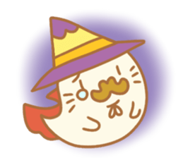 The halloween party of hamster king !! sticker #8167007