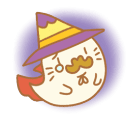 The halloween party of hamster king !! sticker #8167007