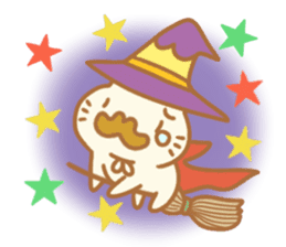 The halloween party of hamster king !! sticker #8167008