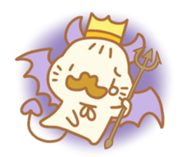 The halloween party of hamster king !! sticker #8167009