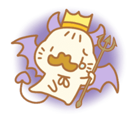 The halloween party of hamster king !! sticker #8167009