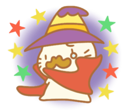 The halloween party of hamster king !! sticker #8167012