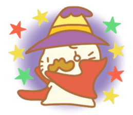 The halloween party of hamster king !! sticker #8167012