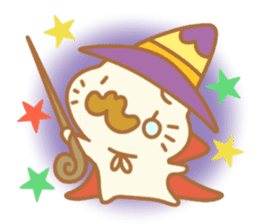The halloween party of hamster king !! sticker #8167016