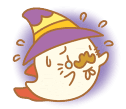 The halloween party of hamster king !! sticker #8167019