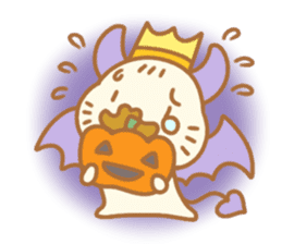 The halloween party of hamster king !! sticker #8167021
