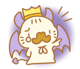 The halloween party of hamster king !! sticker #8167025