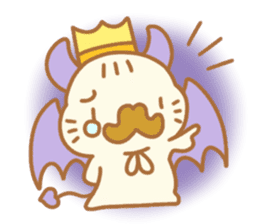 The halloween party of hamster king !! sticker #8167025