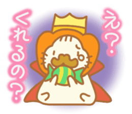 The halloween party of hamster king !! sticker #8167026