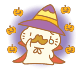 The halloween party of hamster king !! sticker #8167028