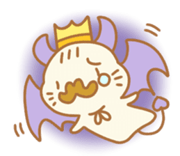 The halloween party of hamster king !! sticker #8167029