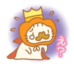 The halloween party of hamster king !! sticker #8167030