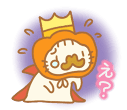 The halloween party of hamster king !! sticker #8167030