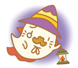The halloween party of hamster king !! sticker #8167031