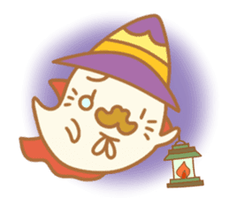 The halloween party of hamster king !! sticker #8167031