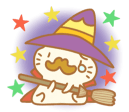 The halloween party of hamster king !! sticker #8167032