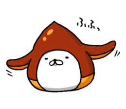 inukoro-san in autumn sticker #8167209