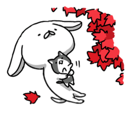 inukoro-san in autumn sticker #8167232