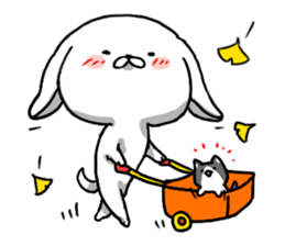 inukoro-san in autumn sticker #8167234