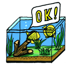 Aquarium[Amazon] ( English version) sticker #8167564