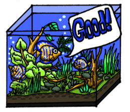 Aquarium[Amazon] ( English version) sticker #8167566