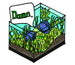 Aquarium[Amazon] ( English version) sticker #8167567