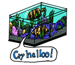 Aquarium[Amazon] ( English version) sticker #8167581