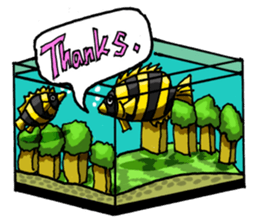 Aquarium[Amazon] ( English version) sticker #8167582