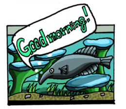 Aquarium[Amazon] ( English version) sticker #8167584