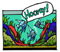 Aquarium[Amazon] ( English version) sticker #8167597