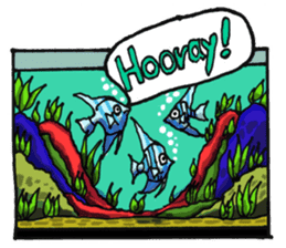 Aquarium[Amazon] ( English version) sticker #8167597