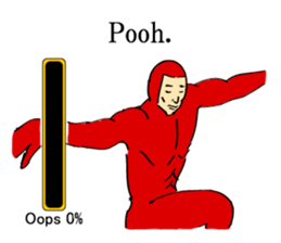 Mr.Oops men. (English Version.) sticker #8167768