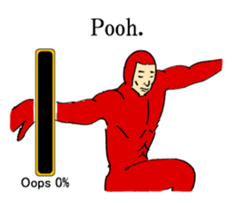 Mr.Oops men. (English Version.) sticker #8167768