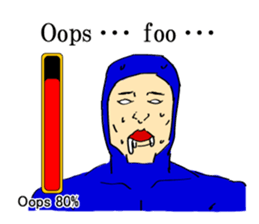 Mr.Oops men. (English Version.) sticker #8167771