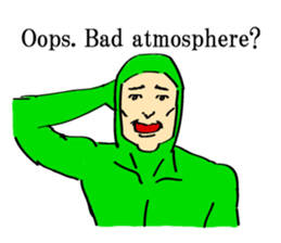 Mr.Oops men. (English Version.) sticker #8167781